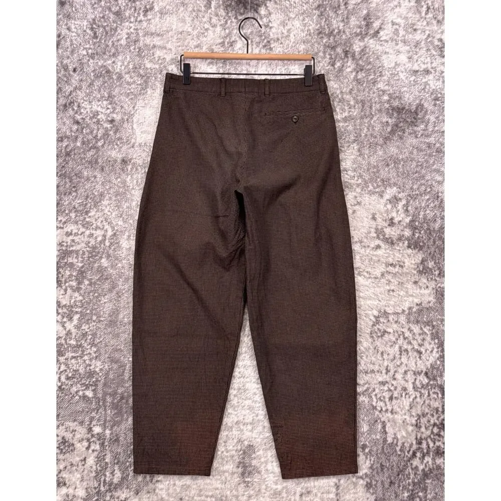 A Kind of Guise Pants 44 / US 30 Mens Cotton Herringbone Pleated *FLAWS*